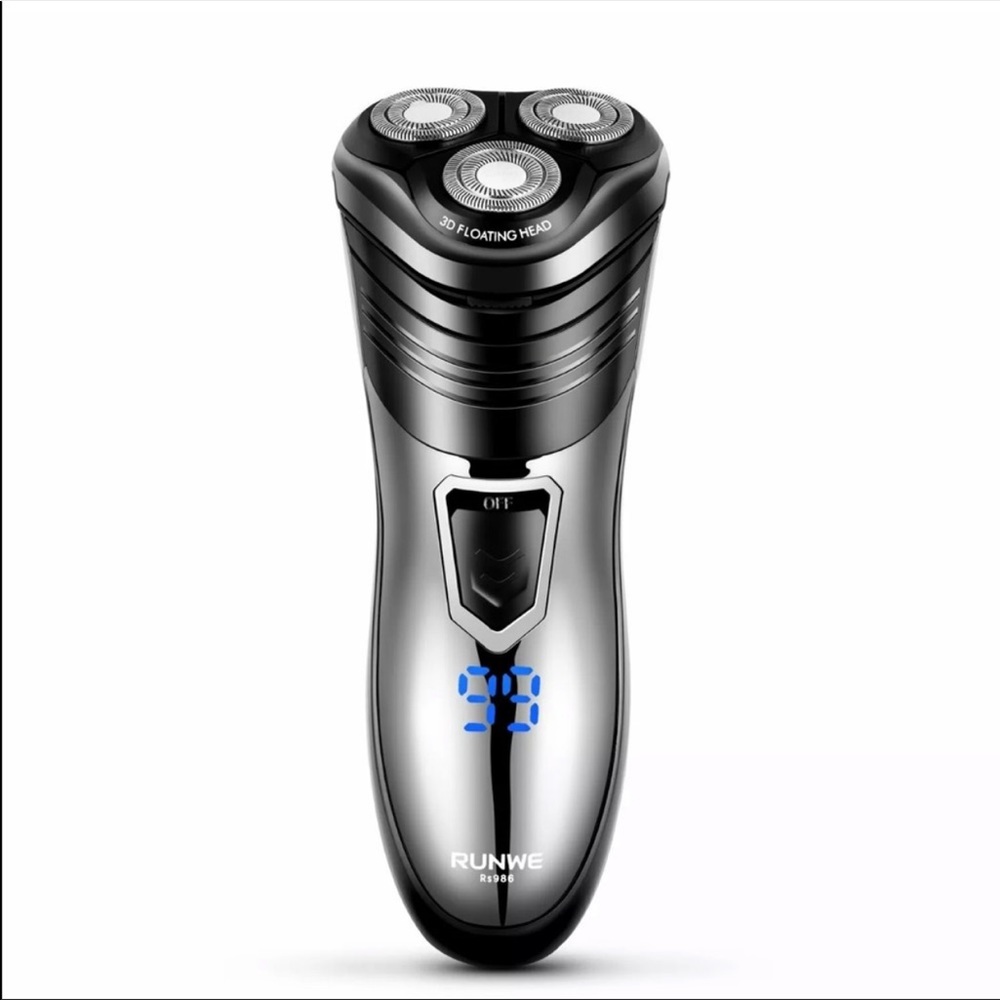 🎁 LAST 1! RUNWE Men Electric Razor Beard Trimmer Shaver - Picture 3 of 10